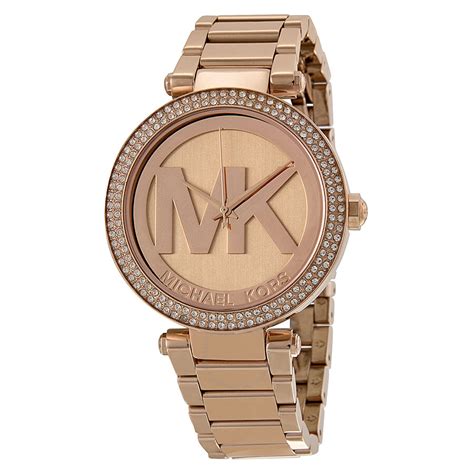 michael kors damenuhr mk5865|Michael Kors dial rose gold.